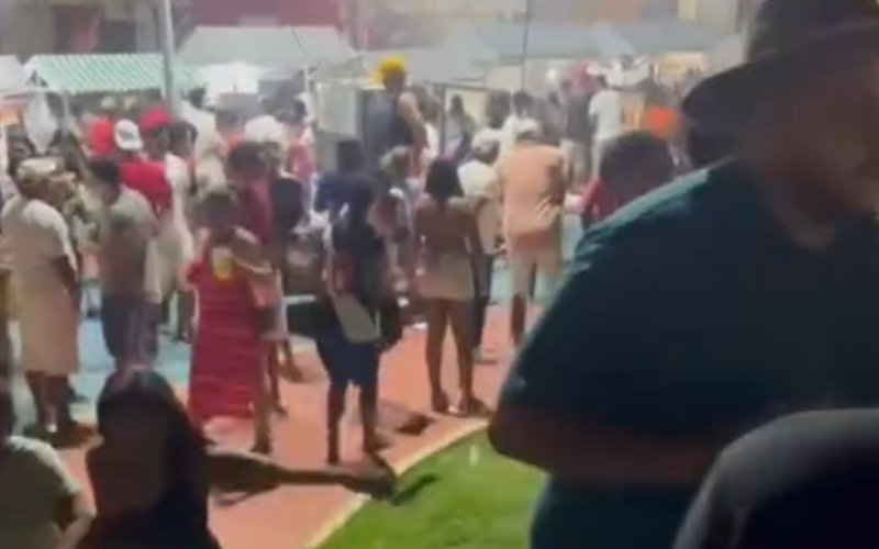 Confusão encerra comemoração dos 3 anos da Feirinha da Orla Seca em meio a tumulto e uso de gás de pimenta