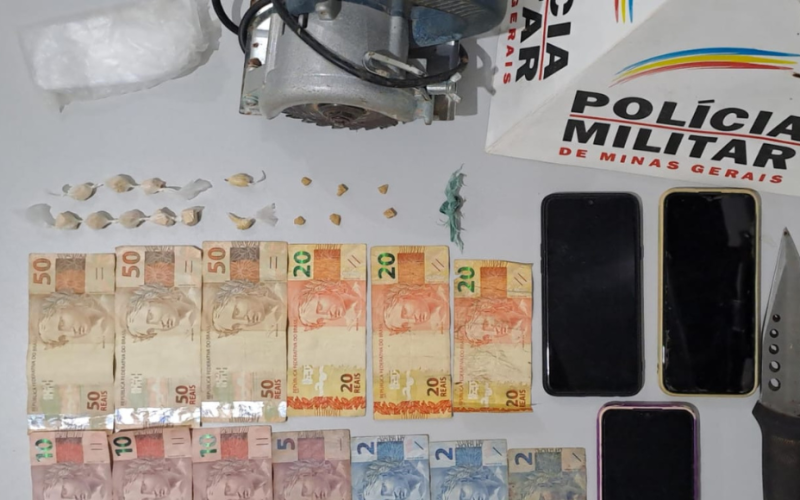 PM APREENDE DROGAS E PRENDE SUSPEITO DE TRÁFICO EM MOCAMBINHO