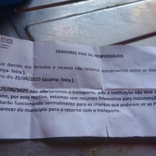 Projeto Vida em risco de fechar por falta de repasse da Prefeitura