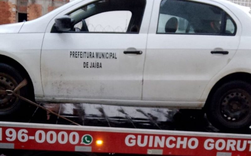 Carro da Prefeitura de Jaíba é Apreendido com Drogas em Janaúba